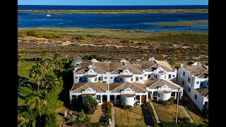 Exclusive townhouse overlooking the Ria Formosa and Cabanas de Tavira beach [upl. by Nirrac]