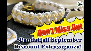 Dont Miss Out PandaHall September Discount Extravaganza【Facts about PandaHall】jewelry diycrafts [upl. by Eive983]