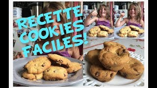 Des cookies rapides et faciles sans peser les ingrédients [upl. by Peti138]