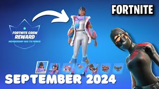 I Unlocked The Fortnite September 2024 Crew Pack Full Showcase  Gameplay [upl. by Anneuq]