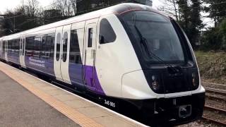 CrossrailTfL Rail Class 345005 at Southend Victoria  Departure HD [upl. by Ettezus738]