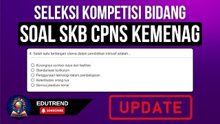 🔴TERBARU PEMBAHASAN SOAL SKB CPNS KEMENAG 2023 PART 1 [upl. by Ayotna]