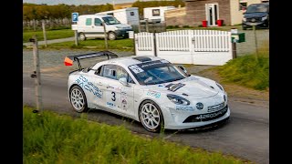 RALLYE DES COTEAUX DU LAYON 2023  SORINM  MOINETK  ALPINE A110 RGT A2S COMPETITON [upl. by Akemal395]