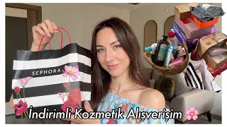 İNDİRİMLİ KOZMETİK ALIŞVERİŞİM 🛍  MARKALARDAN GELENLER ✨  FAVORİLERİM 😍 [upl. by Brainard753]