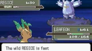 PM Pokémon Platinum  VS Regice [upl. by Negris816]