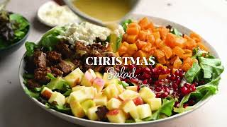 Simply Organic® Christmas Salad Recipe  Salad for the Season [upl. by Hulen]