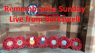 Remembrance Sunday Live From Berkswell [upl. by Rocca713]