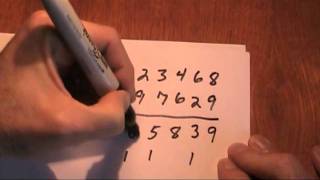 basic subtraction EASY method NO borrowing [upl. by Hogg551]