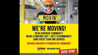 Midas Ashgrove is Moving Feb25 [upl. by Aihsikal406]