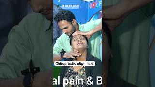 Chiropractic alignment for back pain bu drsakibulhasan chiropractor backpainrelief shorts [upl. by Ahsaetal]