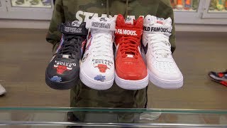 Supreme Air Force 1 Mid vs High [upl. by Rexferd479]