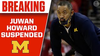 REPORT Michigan Suspending Juwan Howard for Rest of Regular Season  CBS Sports HQ [upl. by Arret555]