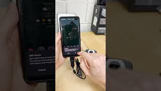 how to use a USB webcam with your phone shorts [upl. by Gerg756]