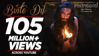 Padmaavat Binte Dil Video Song  Arijit Singh  Ranveer Singh  Deepika Padukone  Shahid Kapoor [upl. by Fruin]