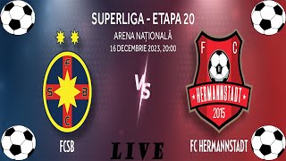 LIVE FCSB  HERMANNSTADT  LIVE STREAM SUPERLIGA ROMANIEI  LIVE STEAUA BUCURESTI [upl. by Salamone]