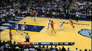 123011 Houston Rockets Highlights  Vs Grizzlies Complete Highlights [upl. by Arayc]