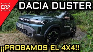 Nuevo DACIA DUSTER 4x4 Micro Híbrido 130Cv  Probamos en el monte el SUV más aventurero de 2024 [upl. by Naujled]