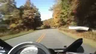 Scenic Motorcycle Ride  Blue Ridge Parkway [upl. by Hillier]