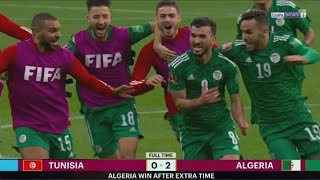 Algerie vs Tunisie 20 Finale coupe darabe الجزائر ضد تونس نهائي كأس العرب [upl. by Etta]