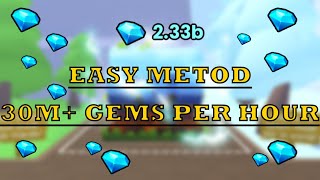 Easy gems farm metod 30m gems per hour Pet simulator 99 [upl. by Yrakcaz622]