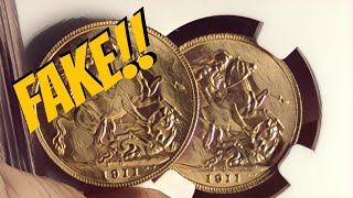 FAKE Gold Sovereigns [upl. by Efren]