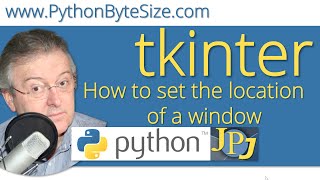 How to set the location of a Python tkinter window [upl. by Aw]