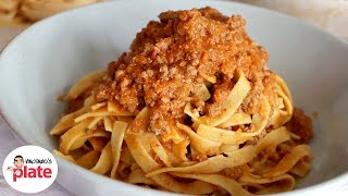 How to Make BOLOGNESE SAUCE like an Italian [upl. by Naitsirc]