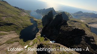 Lofoten  Reine Moskenes and Å cinematicfpv norway lofoten [upl. by Notsgnal581]