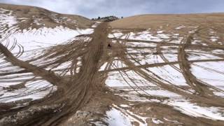 Vid 15  climbing Sand Mountain on 16 Honda Rancher 420 216 [upl. by Caryl]