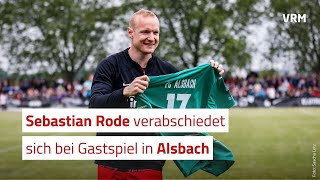 Rode verabschiedet sich bei EintrachtGastspiel in Alsbach [upl. by Pauwles911]