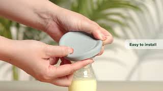 Haakaa Breast Pump Silicone Cap [upl. by Renaud888]