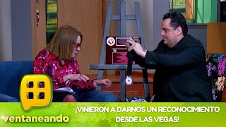 Reconocieron nuestro programa desde Las Vegas  Programa del 19 de enero 2024  Ventaneando [upl. by Akinert]