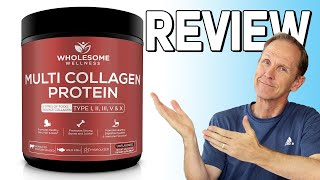 Wholesome Wellness Multi Collagen Review [upl. by Mcspadden]