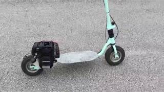 Homemade gas scooter [upl. by Chuch]