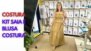 Saia e blusa kit vestido 3 em 1 [upl. by Collette975]