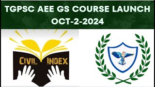 TSPSC AEE GS COURSE150marksoct22024course launchmodule wise [upl. by Ztnaj24]