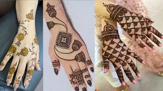 Simple mehndi designBackhand mehndi designNew mehndi design [upl. by Wilfrid]