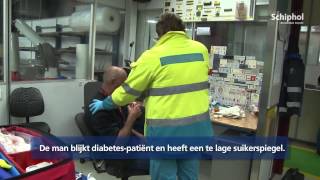 Een ochtend met de Schiphol ambulance [upl. by Eitsyrk]