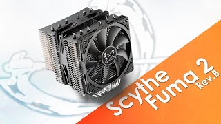 Scythe Fuma 2 Rev B Review  The Best CPU Cooler got COOLER [upl. by Ahsiuqram106]