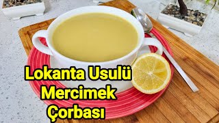 Esnaf Lokantalarında Çok Sevilen MERCİMEK ÇORBASI Tarifini Veriyorum❗️❗️ [upl. by Geoff443]