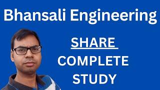 Bhansali Engineering Share  Complete Study  Bhansali Engineering Share Latest News  bepl share [upl. by Rocher957]