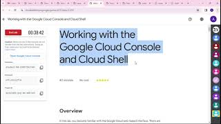 Working with the Google Cloud Console and Cloud Shell  UPDATED LAB Solutions NEW 2024 [upl. by Nelad199]