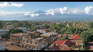 Tanzania Moshi town  Mount Kilimanjaro Cam  Earth Cam Live [upl. by Nakasuji105]