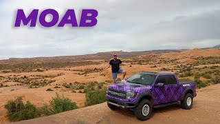 Taking the Raptor to Fins amp Things Moab Utah [upl. by Aierb926]