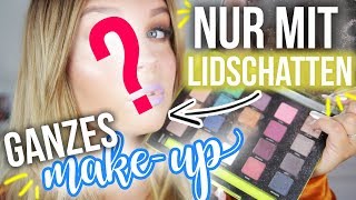 Ganzes Makeup NUR mit LIDSCHATTEN  Geht das  😱  Dagi Bee [upl. by Erna]