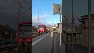 Bahnhof Leutkirch Allgäu Regio Shuttle [upl. by Lister]