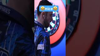 😳So spielen sich die Pros ein 💪Luke Humphries Dart 🎯Grand Slam of Darts ❤️ [upl. by Kester829]