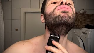 COMMENT TAILLER SA BARBE TOUT SEUL  RACCOURCIR SA BARBE COUPER SA BARBE PROPREMENT AVEC CONTOURS [upl. by Debbee354]