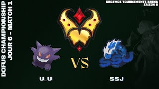 DOFUS Championship Fall 2024  uu vs SSJ  Match 1 [upl. by Silvano]