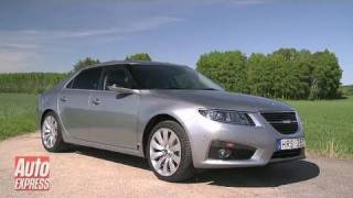 Saab 95 driven review  Auto Express [upl. by Ardnasela]